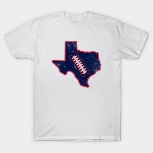 Texas Football, Retro - White/Navy/Red T-Shirt